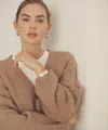 Naadam Ultra Luxe Cashmere Slim Cardigan In Brown