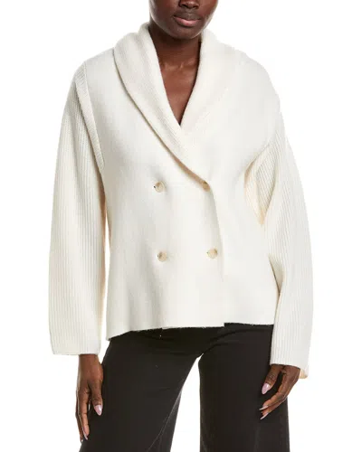 Naadam Ultra Luxe Wool & Cashmere-blend Blazer In White