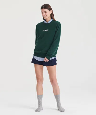 Naadam Unisex Signature Cashmere Goat Sweater In Green