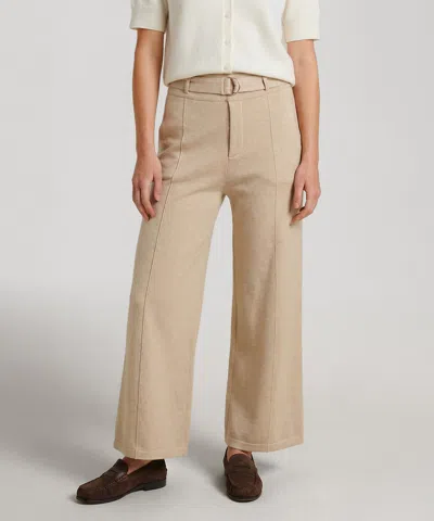 Naadam Utility Belted Trousers In Brown