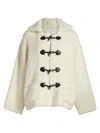 Naadam Alpaca Wool Toggle Coat In Neutral