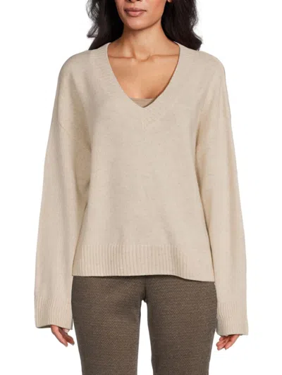 Naadam Women's Wool & Cashmere Sweater In Dusty Oatmilk