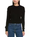 Naadam Wool & Cashmere-blend Sweater In Black