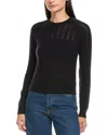 Naadam Wool & Cashmere-blend Sweater In Black