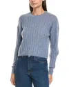 Naadam Wool & Cashmere-blend Sweater In Blue