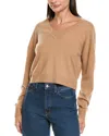 Naadam Wool & Cashmere-blend Sweater In Brown