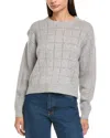 Naadam Wool & Cashmere-blend Sweater In Gray