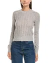 Naadam Wool & Cashmere-blend Sweater In Gray