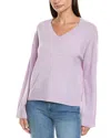 Naadam Wool & Cashmere-blend Sweater In Purple
