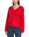 Naadam Wool & Cashmere-blend Sweater In Red