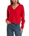 Naadam Wool & Cashmere-blend Sweater In Red