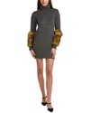NAADAM WOOL & CASHMERE-BLEND TUNIC SWEATER