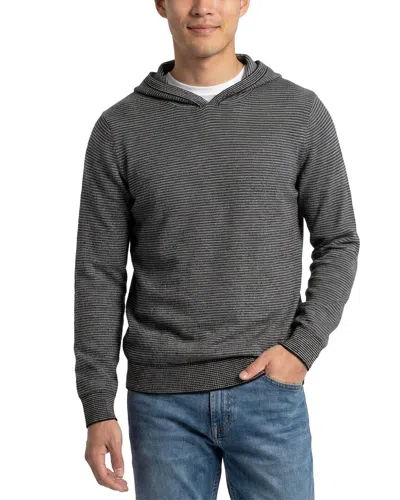 Naadam Wool & Cashmere-blend Reverse Jersey Sweater Hoodie In Gray