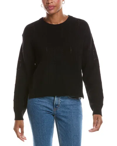 Naadam Wool & Cashmere-blend Sweater In Black