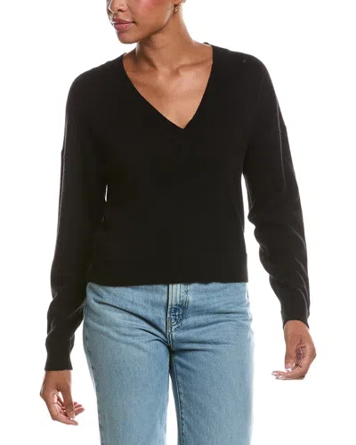 Naadam Wool & Cashmere-blend Sweater In Black