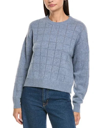 Naadam Wool & Cashmere-blend Sweater In Blue