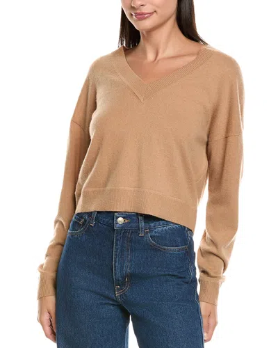Naadam Wool & Cashmere-blend Sweater In Brown