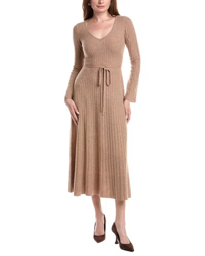 Naadam Wool & Cashmere-blend Sweaterdress In Brown