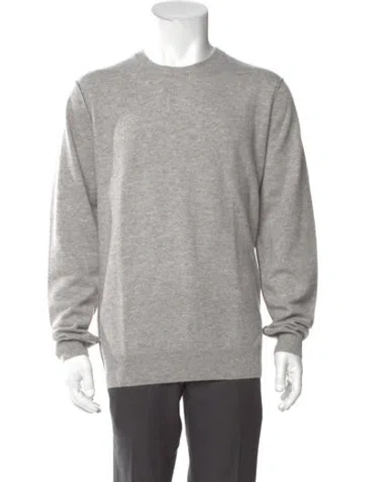 Pre-owned Naadam Wool Crew Neck Pullover W/ Tags In Gray