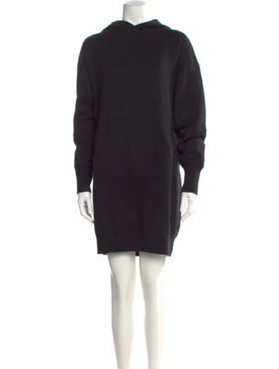 Pre-owned Naadam Wool Crew Neck Sweater In Black