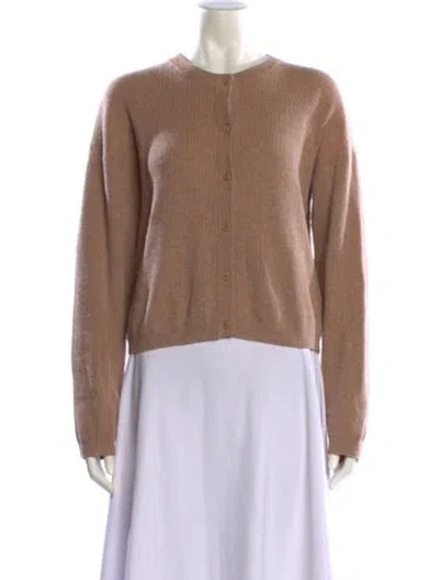 Pre-owned Naadam Wool Crew Neck Sweater In Neutral