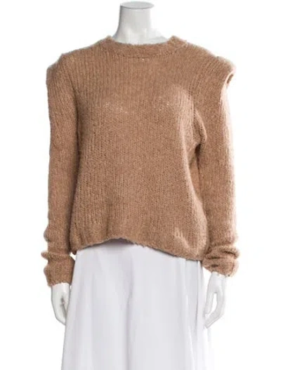 Pre-owned Naadam Wool Crew Neck Sweater In Neutral