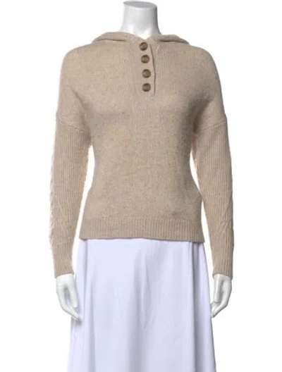 Pre-owned Naadam Wool Crew Neck Sweater In Neutral