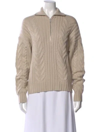 Pre-owned Naadam Wool Crew Neck Sweater W/ Tags In Neutral