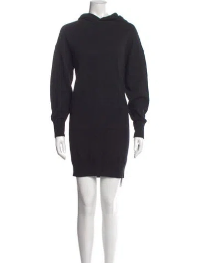 Pre-owned Naadam Wool Midi Length Dress In Blue