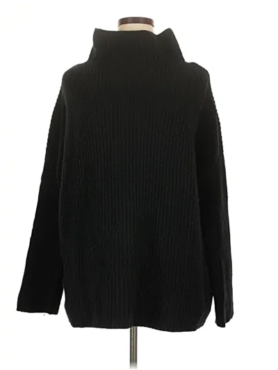 Pre-owned Naadam Wool Pullover Sweater In Black