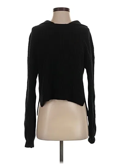 Pre-owned Naadam Wool Pullover Sweater In Black