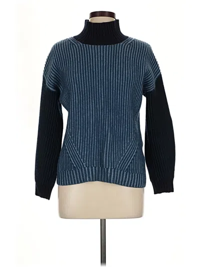 Pre-owned Naadam Wool Pullover Sweater In Blue