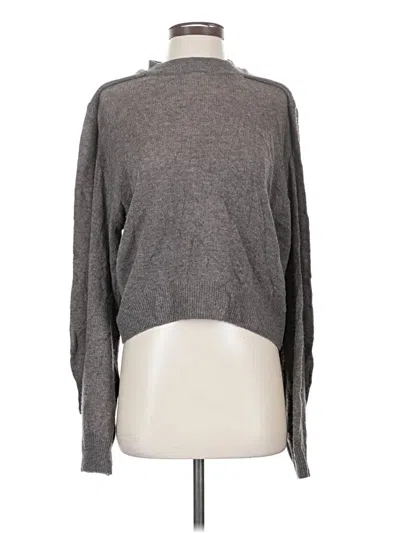 Pre-owned Naadam Wool Pullover Sweater In Gray