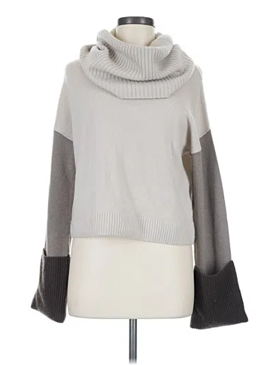 Pre-owned Naadam Wool Pullover Sweater In Gray