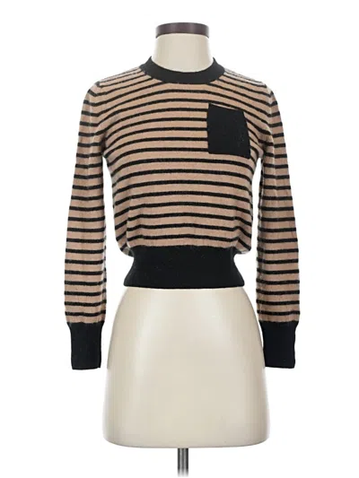 Pre-owned Naadam Wool Pullover Sweater In Tan