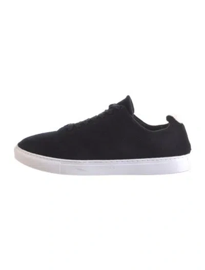 Pre-owned Naadam Wool Sneakers In Black/white