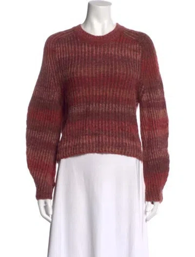 Pre-owned Naadam Wool Striped Sweater In Multi