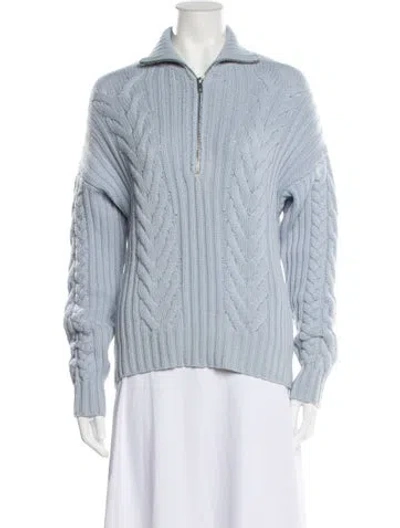 Pre-owned Naadam Wool Sweater In Blue