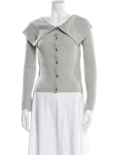 Pre-owned Naadam Wool Sweater In Green