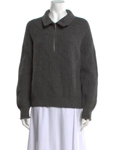 Pre-owned Naadam Wool Sweater In Grey