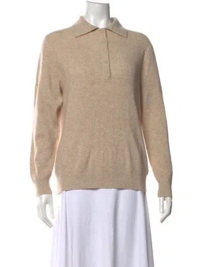 Pre-owned Naadam Wool Sweater In Neutrals