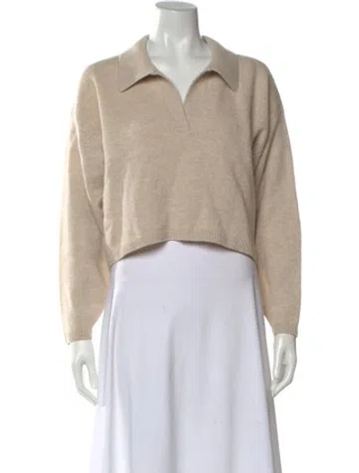 Pre-owned Naadam Wool Sweater In Neutrals