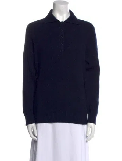 Pre-owned Naadam Wool Sweater W/ Tags In Blue