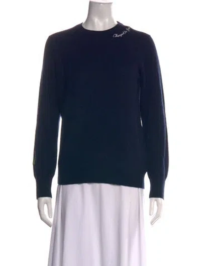 Pre-owned Naadam X  Wicked Cashmere Sweater In Blue