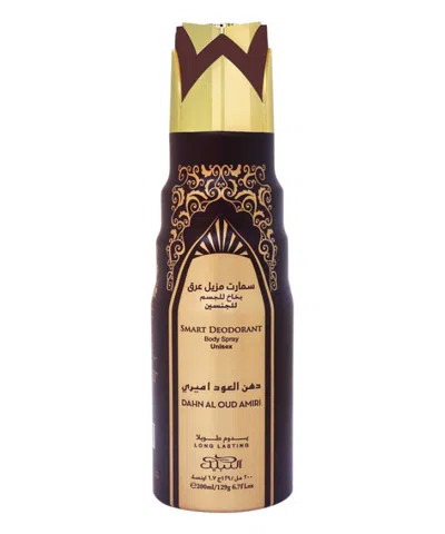 Nabeel Dahn Al Oud Amiri Perfumed Body Spray 200 ml In White