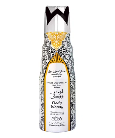 Nabeel Oody Woody Perfumed Body Spray 200 ml In White