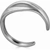 Nabs And Babs Hiba Cuff Bracelet In Silver