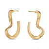 Nabs And Babs Sahab Hoops In Gold