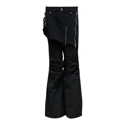 Nache Boots Cut Skirt Pants Unisex In Black