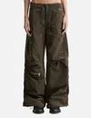 Nache Hbx Exclusive Puckering Jogger Pants In Brown